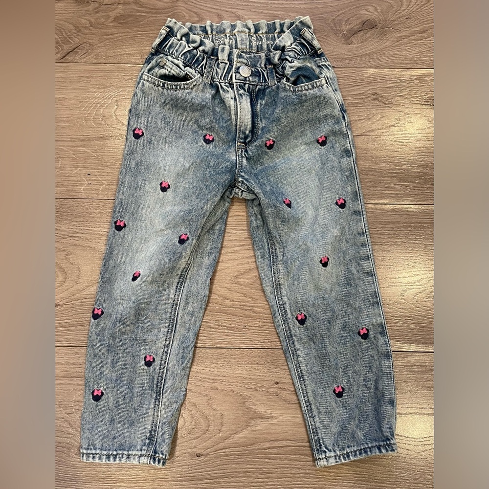 Embroidered Baby Gap Disney Denim Jeans
